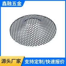圆形不锈钢喇叭网蓝牙音箱防尘防护网不锈钢蚀刻扬声器网罩定 制