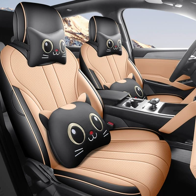 Four Seasons Pad BYD Song PRO - black-rice-brown-cartoon-version-note-the-model-year-all-in-one-rear-package