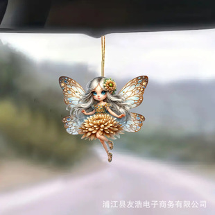 Hot cross-border acrylic pendant ornaments, portable carry-on small pendant, suitable for multi-occasion use