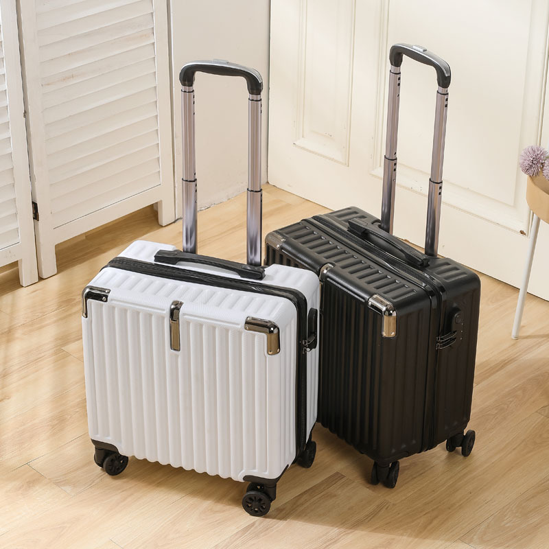 Portable Business 18-inch Small Luggage Lightweight Travel Student Can board Trolley Case Password Female Children's Box