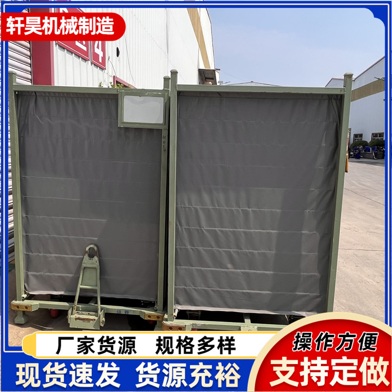 物流台车布套布袋帆布货架车内衬分隔袋储物收纳可折叠物流周转车