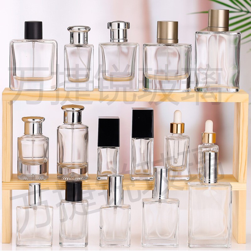 スクリュースポット卸売り15口径18口径スクリュー30ml 50mlポータブルガラス香水瓶分注瓶|undefined