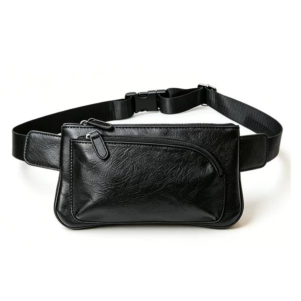 New street fashion chest bag for trendy men, versatile waist bag, crossbody bag, chest bag, phone bag, single-shoulder plaid men's bag