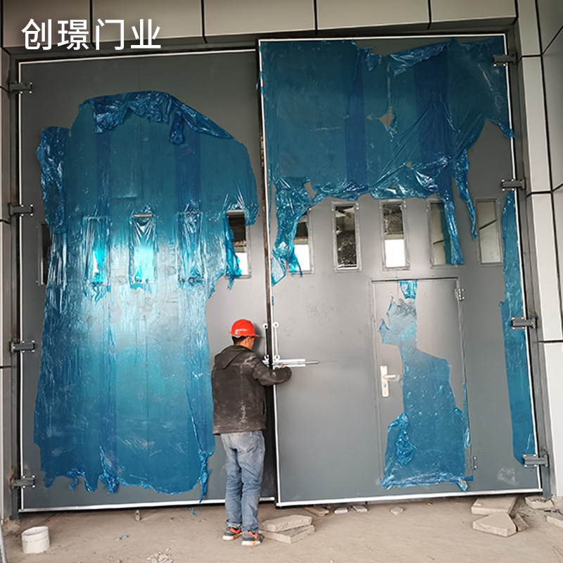Current batch transformer door power distribution station steel gate sliding flat open industrial door steel shutter door transformer room door Current batch transformer door power distribution station steel gate sliding flat open industrial door steel shutter door transformer room door