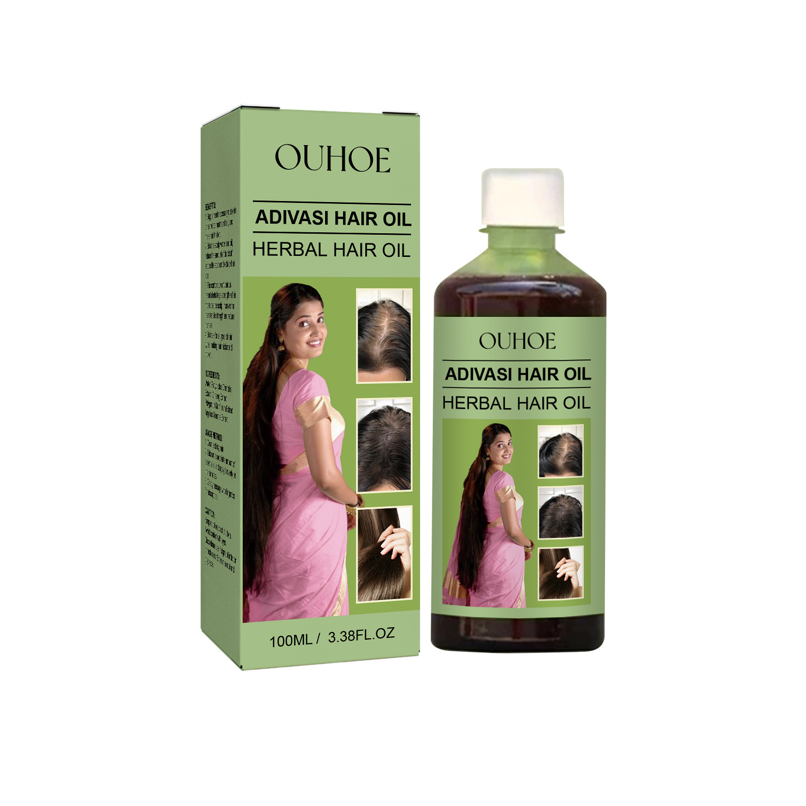 Firming OUHOE Herbal for Firming, Preventing Loss, Strong Tough Cleaning, Scalp Repair, and Soft Hair Care Oil ,_voghion.com