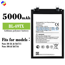 适用于传音Note 30 5G/Note 30i手机内置电池BL-49TX工厂批发外贸