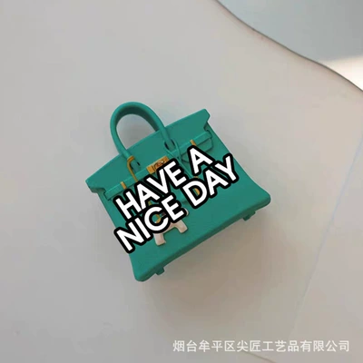 shoes, car air vent decoration, Car Perfume Aromatherapy - bamboo-green-pony-bag