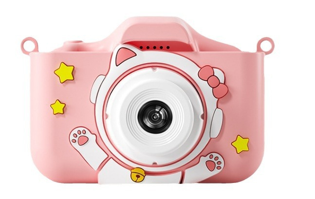 Nuevo Y20 mini cámara digital de dibujos animados para niños 2000W de píxeles HD doble cámara puede tomar fotos y grabar videos