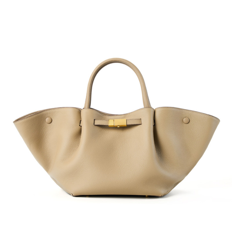 Women's Large Capacity Genuine Leather Crossbody Shoulder Bag - High-End Designer Commuter Handbag For Office - Thumbnail 7