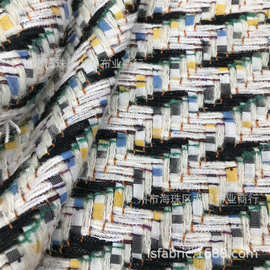 粗纺 小香风编织面料 男女装大衣箱包鞋材饰品可用 批发