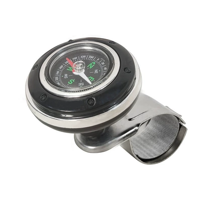 [Cross-Border] Car Steering Wheel Power Ball Compass Steering Device Labor-Saving Turning and Reversing Assistant (Steering wheel booster) - black