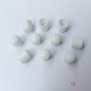 13MM Round Tube Outwear Plastic Pipe Sleeve PVC Round Plastic Outwear Plastic Foot Sleeve Plastic Pipe Cap Dustproof Pipe Sleeve