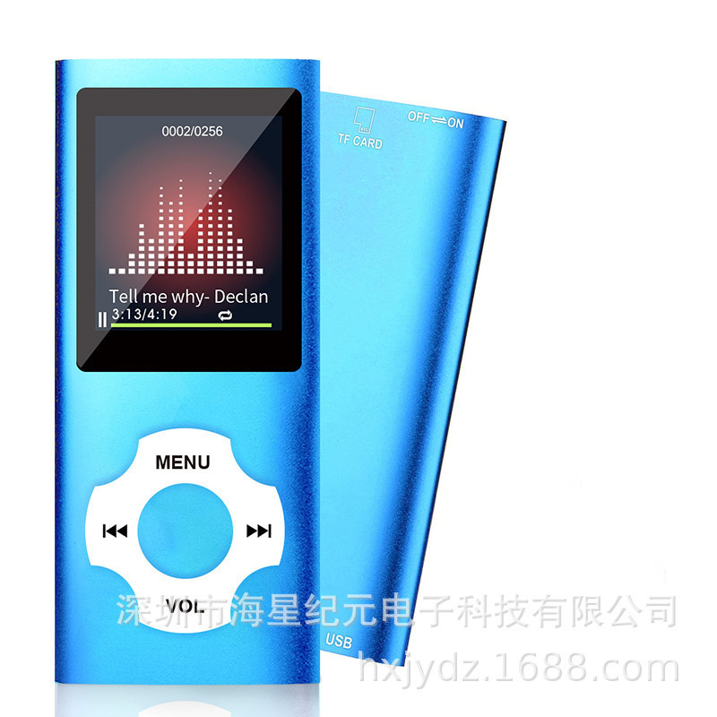 クロスボーダーカードmp3ウォークマン携帯ミニmp34音楽プレーヤー電子書籍録音mp3工場|undefined