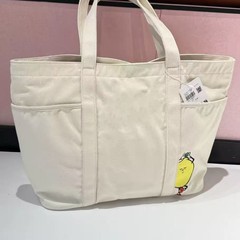 25LU 夏の新しい女性の日常旅行新鮮なカレッジスタイルの大容量ハンドバッグシングルショルダーキャンバスバッグ