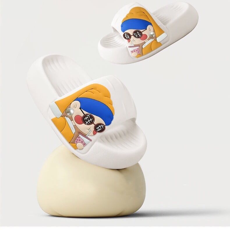 Summer slippers women's outdoor wear indoor home non-slip rich rich soft thick bottom women's cute slip-on slippers men Summer slippers women's outdoor wear indoor home non-slip rich rich soft thick bottom women's cute slip-on slippers men