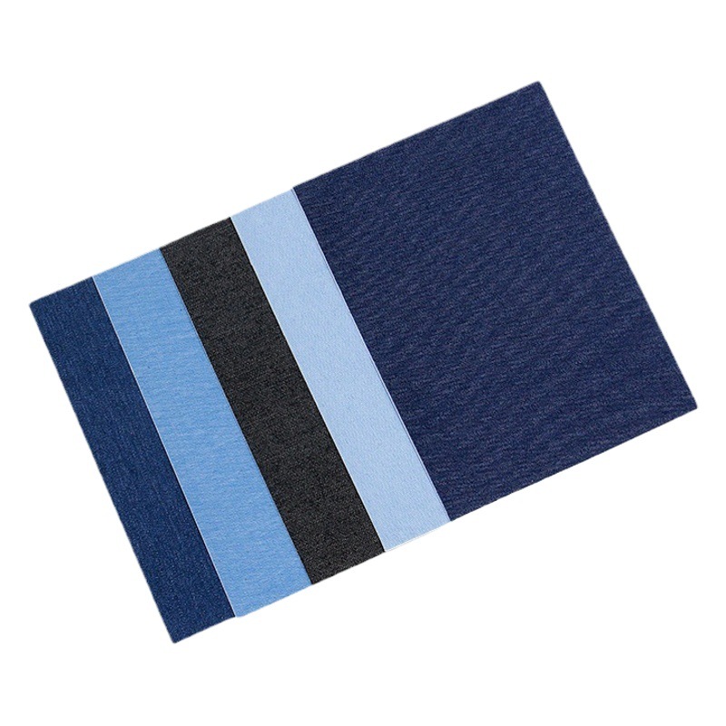 Parche de parche autoadhesivo de mezclilla Parche de mezclilla de codo Parche de parche de rodilla Parche de parche de subsidio de reparación de ropa de corte