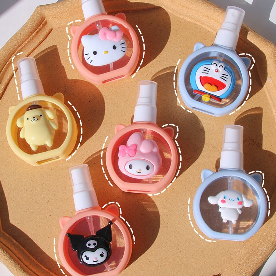 爽肤水喷雾瓶细雾超细化妆水酒精香水分装瓶脸部补水旅行便携可爱