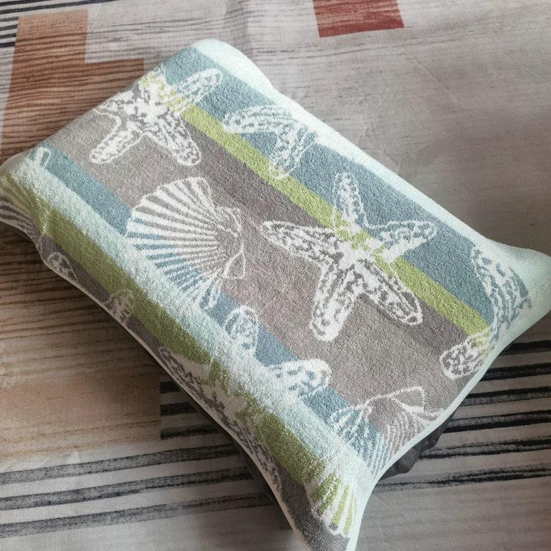 Cotton double-sided towel, increased thickness, does not fade