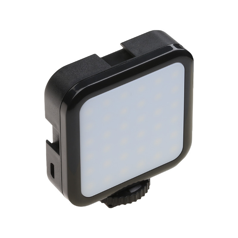 中性LED摄影口袋补光灯内置电池视频会议单反相机VLOG直播拍摄灯