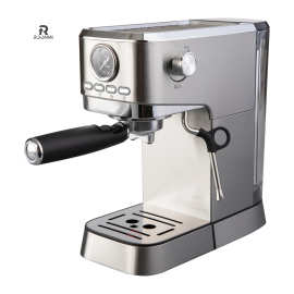 1300W即热式家用咖啡机高压蒸汽打奶泡压力冲煮意式压力咖啡机