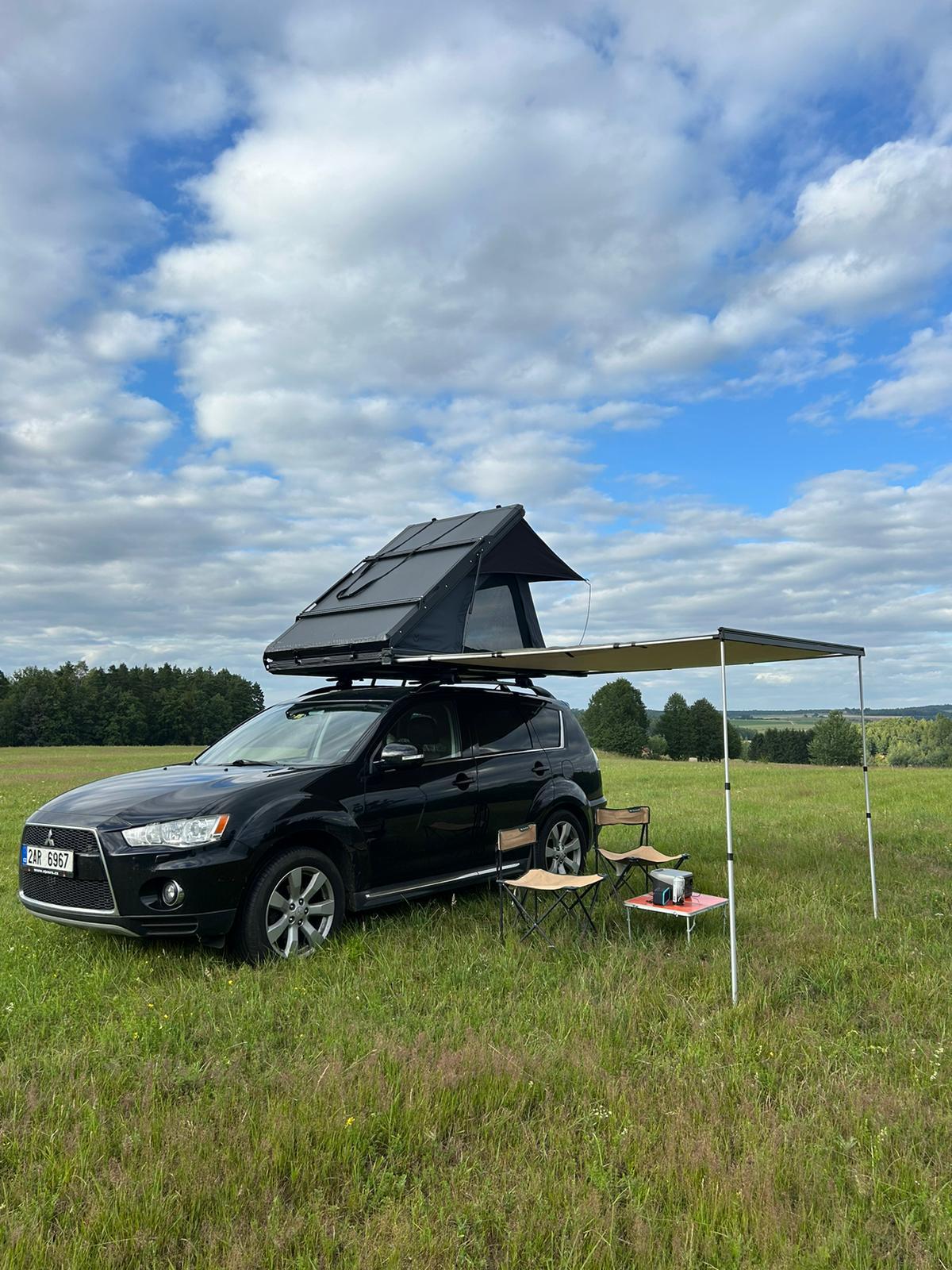 Car Side Canopy, Side Tent, Car Roof Side Canopy, Suv Outdoor Car Side Tent, Car Side Sunshade Tent