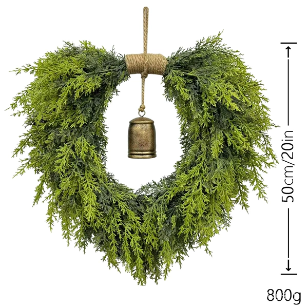 Венок с колокольчиками 50 см (с коробкой)