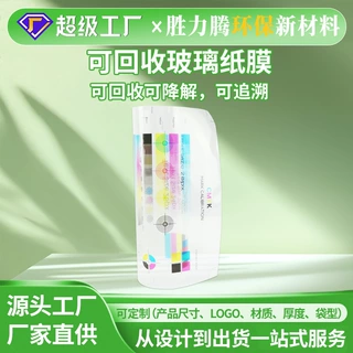 透明纸袋玻璃纸再生纤维素Cellophane可降解木浆纸膜玩具蜡烛包装