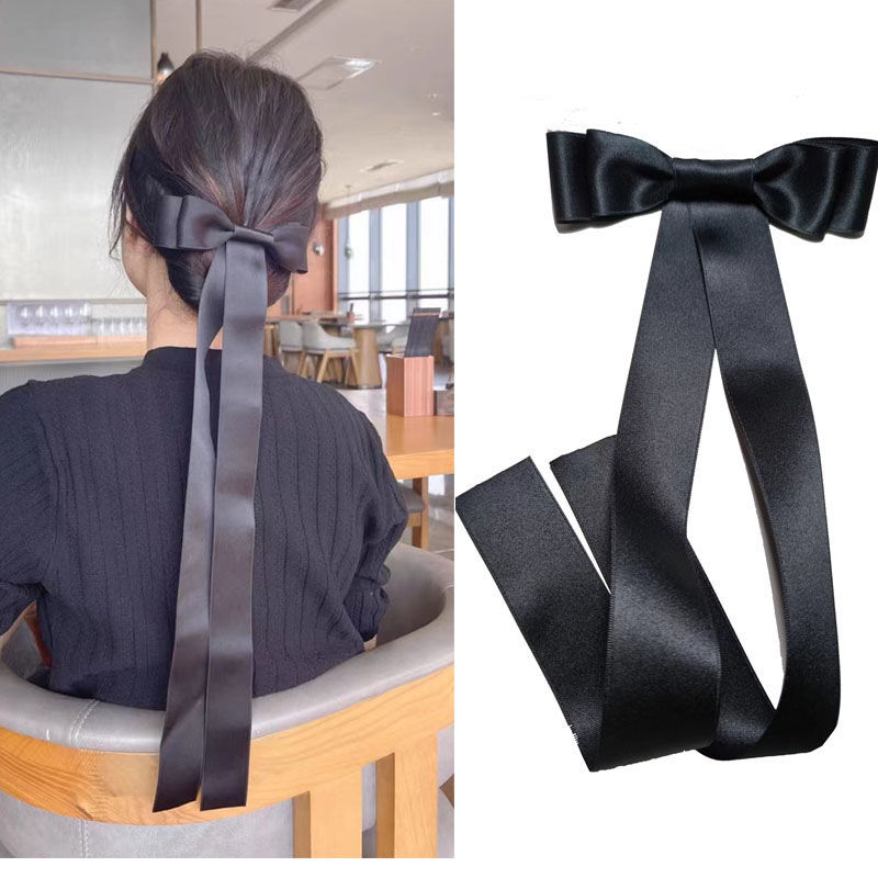 Women's Streetwear Bow Knot Cloth Ribbon Hair Clip display picture 8