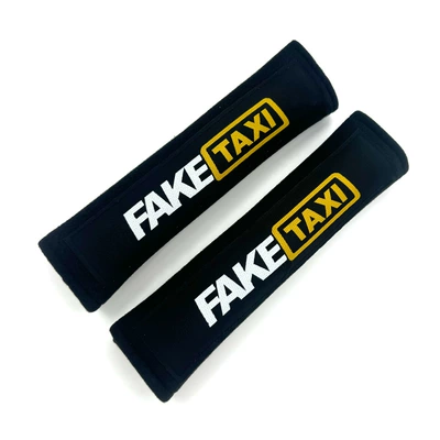 Seat belt shoulder pad — factory direct sale in stock - faketaxi-black