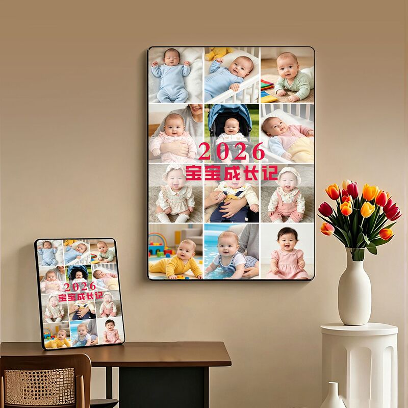 Nine-Grid Couple Photo Frame Custom DIY Display Stand Birthday Puzzle Anniversary Polaroid Wedding Frame Nine-Grid Couple Photo Frame Custom DIY Display Stand Birthday Puzzle Anniversary Polaroid Wedding Frame