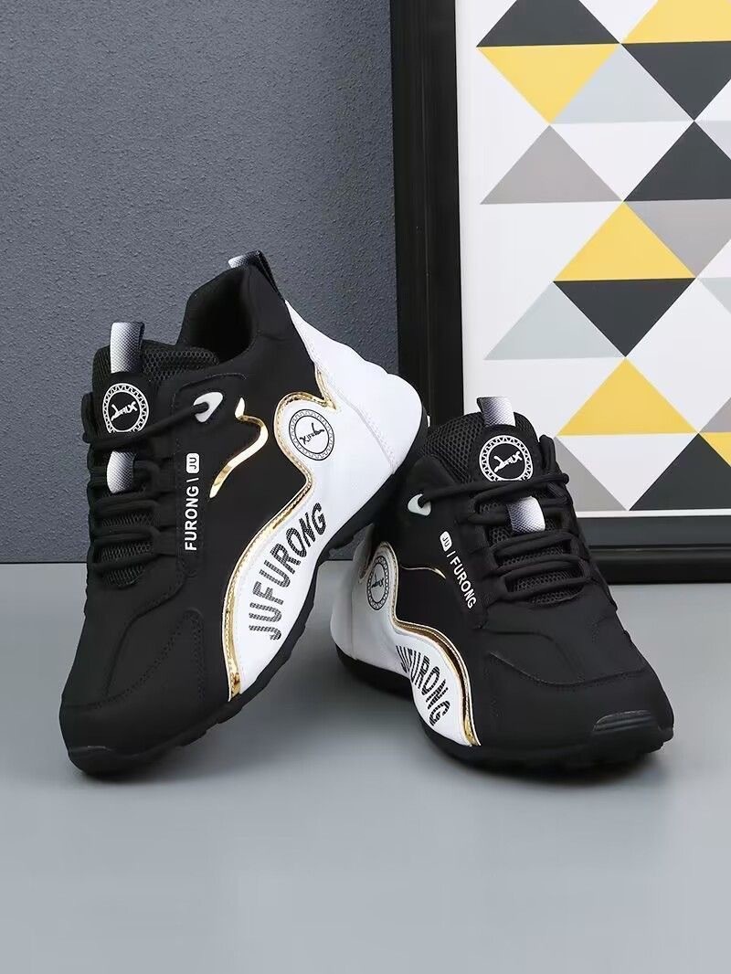 Chaussures pour hommes, baskets blanches unisexes épaisses, chaussures de sport tendance pour le printemps, style populaire sur TikTok, chaussures de papa pour couples_voghion.com