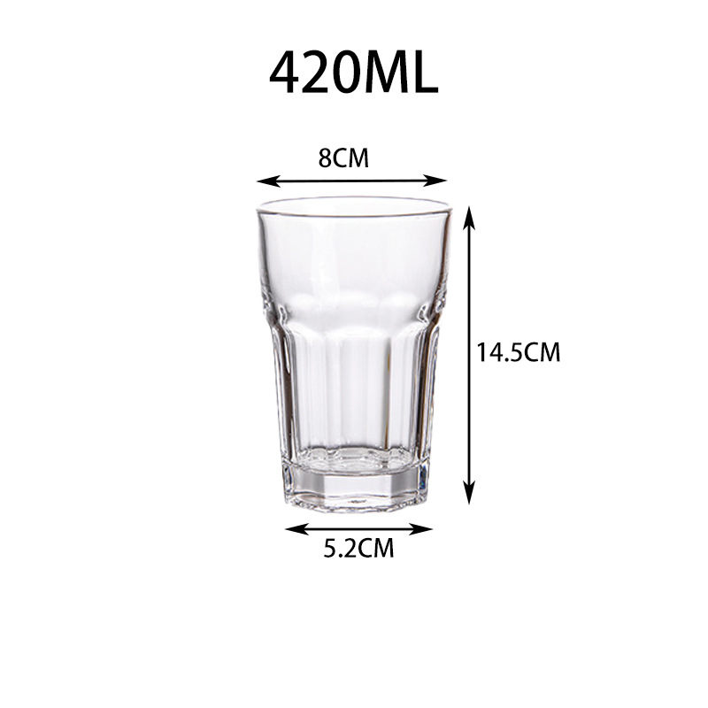 [PC 소재] 420ml 로만컵, 낙하 방지