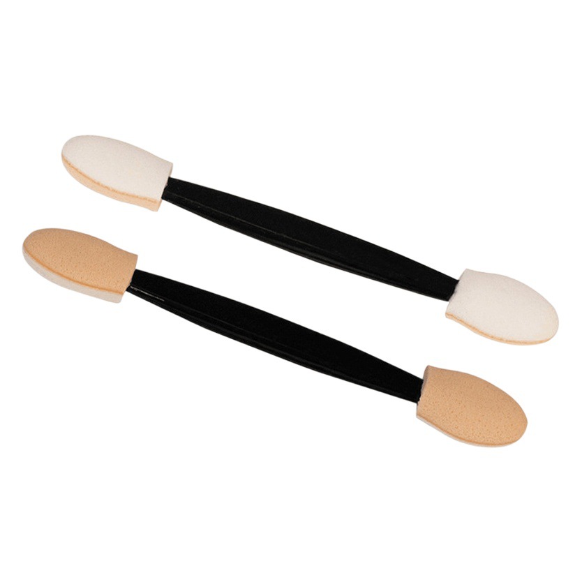 Eyeshadow Stick Double-Ended Latex Sponge Disposable Eye Shadow Brush Portable Blending Eye Manicure Brush Beauty Tool