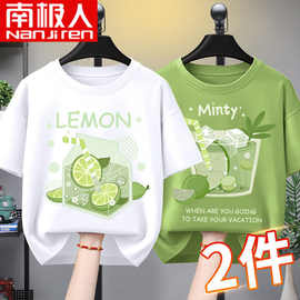 女童短袖T恤荃棉夏季新款洋气中大童女孩童装卡通印花衣服