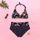 Купальник, 2019, европейский стиль, подходит для полных девушек, большой размер