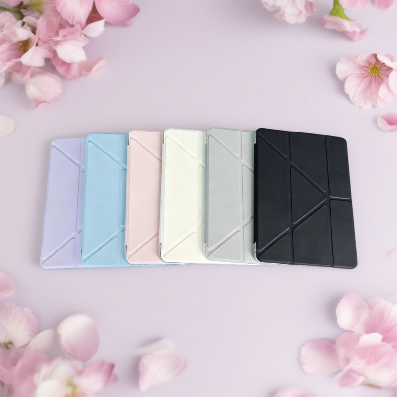 Suitable for Xiaomi 5/5Pro 6/Pro Tablet Foldableing Magnetic Stand Tablet Protective Case Pure Color and High Appearance
