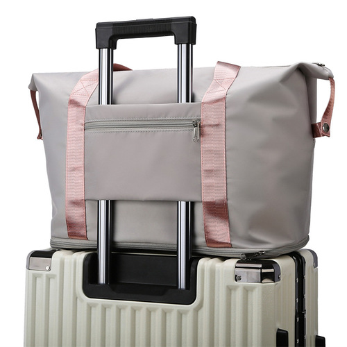 手提旅行包女大容量短途轻便行李包男出差旅游包防水收纳袋登机包