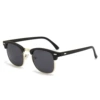 C25-Sand Black Gold Frame-Black Gray Film