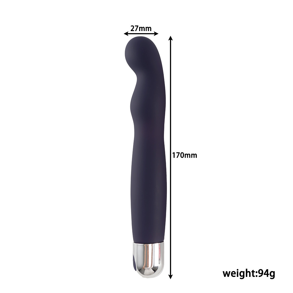 Ten-Frequency Wave G-spot Vibrator, Silicone Rechargeable Adult Toy — detail image 2