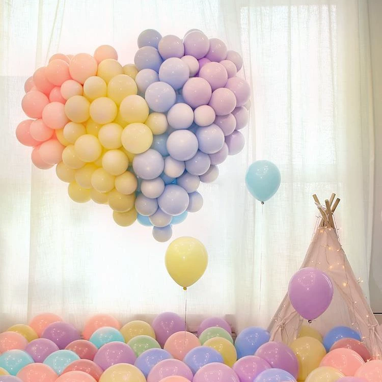 Воздушные шары дети макарон цвет оптовая свадебная вечеринка украшения день рождения