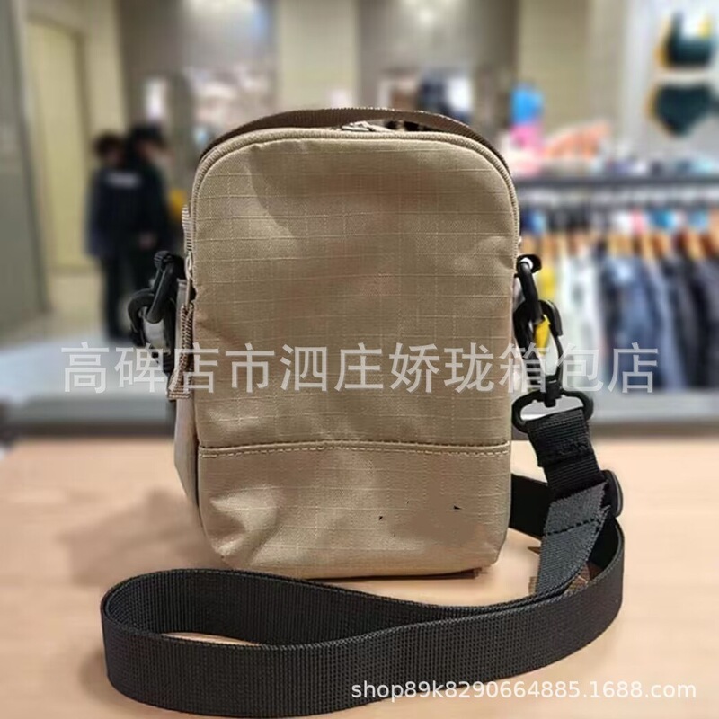 New Small Square Bag Mobile Phone Bag Lightweight Fashion Versatile Men's Bag Foreign Trade Casual Trendy Brand Couple Shoulder Bag