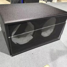 双十八寸低音炮空箱体S218款酒吧无缘低音炮空箱体铁网音响配件