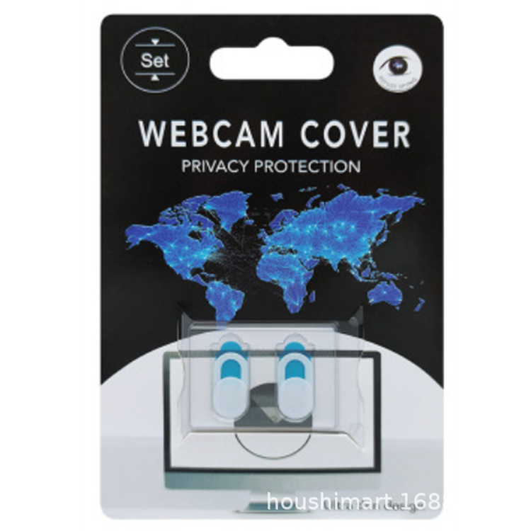 Cubrewebcam metálico para protección de privacidad en laptops