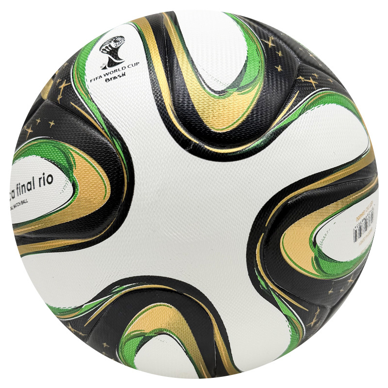 Balón de Fútbol N° 4 y N° 5 de PU con Adhesión Térmica Sin Costura para Deportes