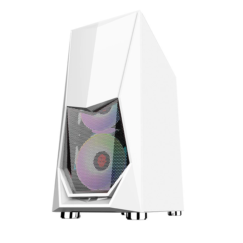 Игровой корпус Zhuifeng ATX с полностью прозрачной панели и отсеком для блока питания, настольная компьютерная система Интернет-кафе, основной корпус в наличии