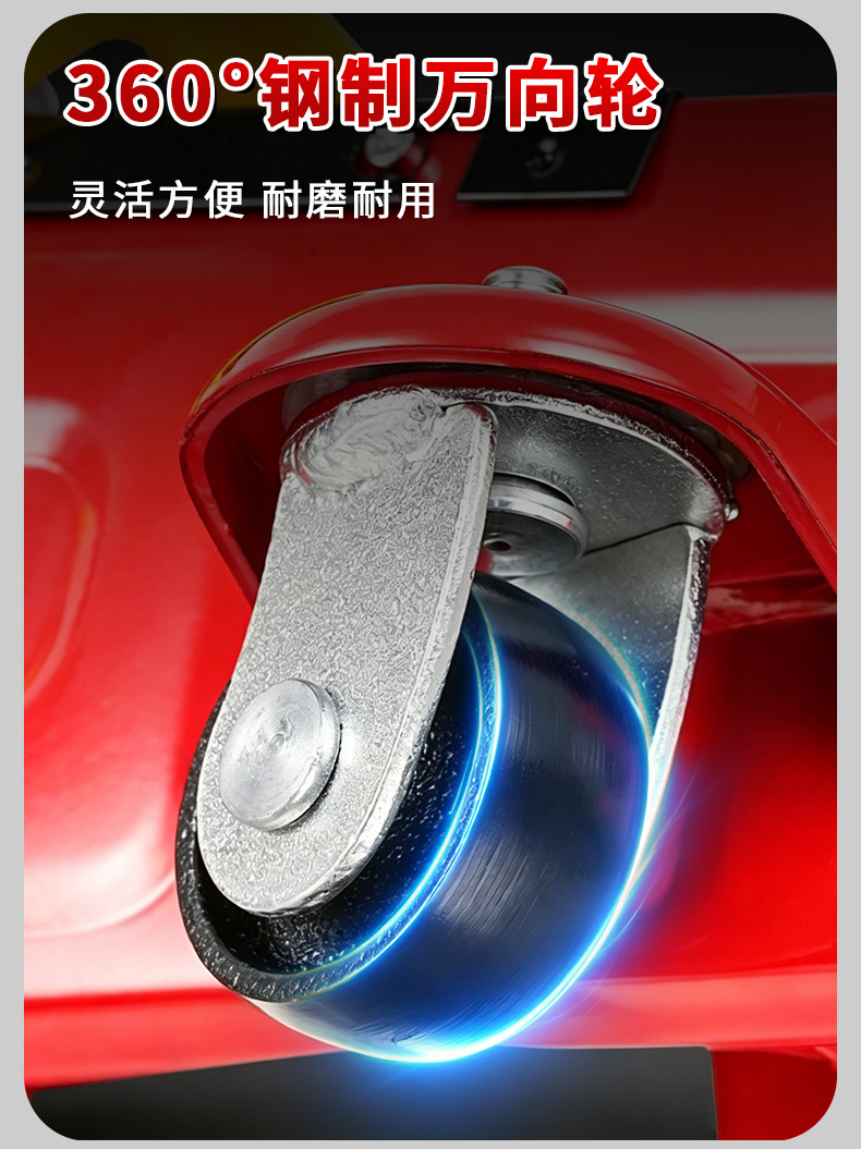 New horizontal hydraulic dual-pump ultra-low-profile 0kg 2-ton car and sports car special tire changing tool