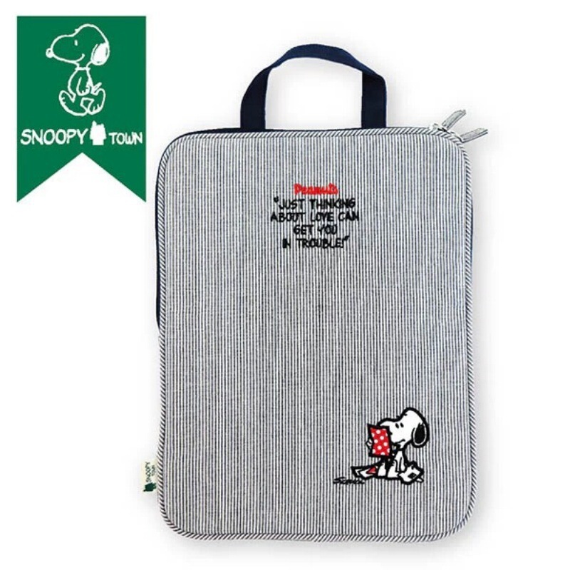 Japanese Style New Style Shluibi Computer Handbag Stripesd Embroider 11inch Tablet iPad Bag Cartoon Protective Cover