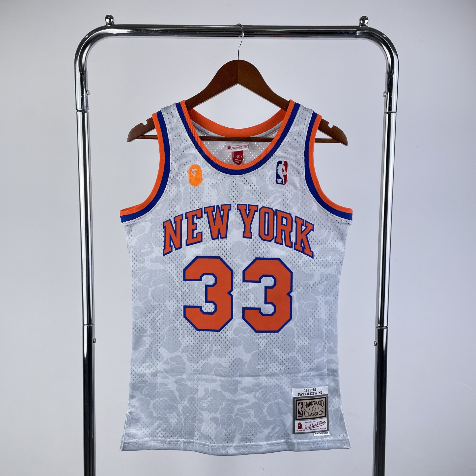 BAPE×M&N Knicks Jersey 4