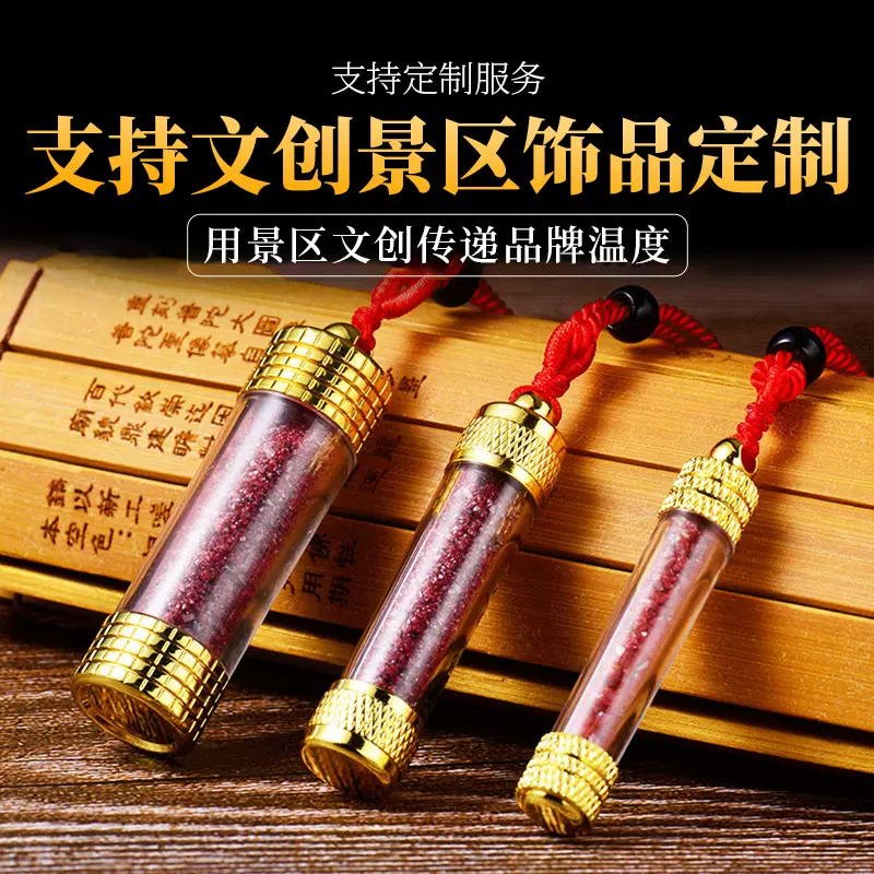 新非遗工厂定图结缘透明可打开装朱砂吊坠尼泊尔挂件批发嘎乌盒