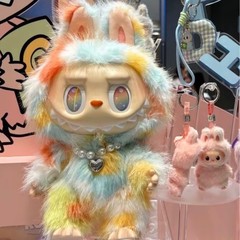 祖国版广东货源头厂家拉布布五代盲盒Labubu毛绒公仔